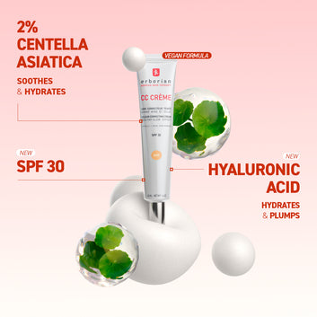 Erborian CC Cream SPF 25 -مرطب ملون يمنح إشراقة وترطيب لبشرة طبيعية وجميلة
