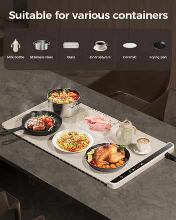 Supreouts Warming Mat for Food,
