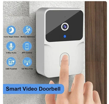 HomeGuard™ Wireless Doorbell Cam-جرس باب ذكي بكاميرا لاسلكية